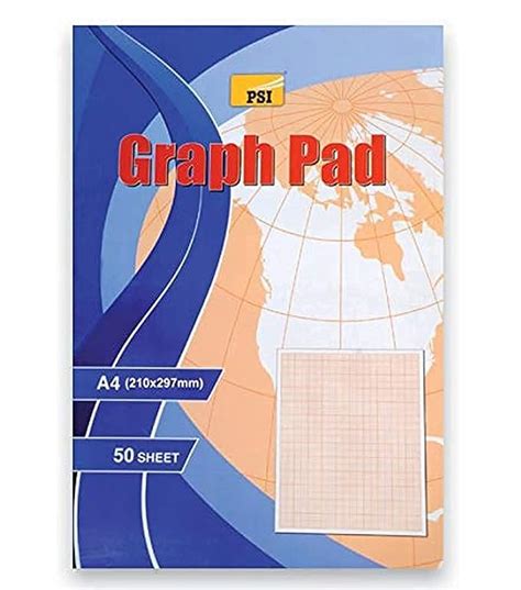 PSI A4 Graph Pad 50 Sheets : Amazon.in: Office Products