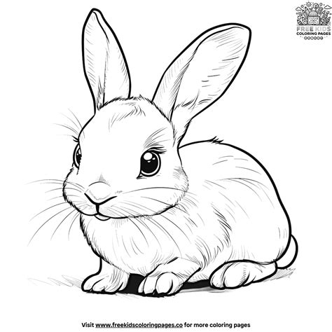 Bunny Drawing Creepy Carrot Coloring Clipartmag Pages Sketch Coloring Page