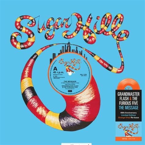 GRANDMASTER FLASH & THE FURIOUS FIVE - THE MESSAGE - LIMITED EDITION ...
