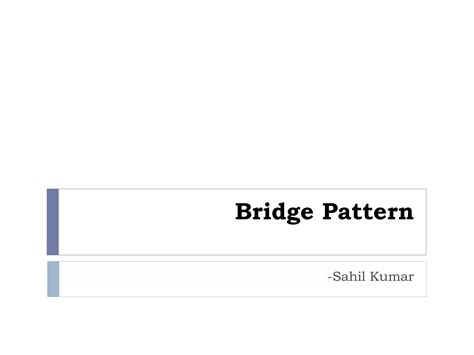 Image result for Bridge Pattern Tutorial