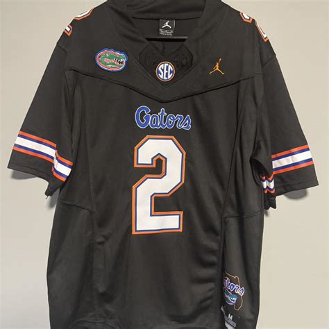 DJ Lagway Florida Gators Black #2 Jordan Jersey-... | Depop