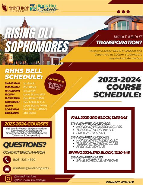 Dual Enrollment - Rock Hill Schools | Winthrop University