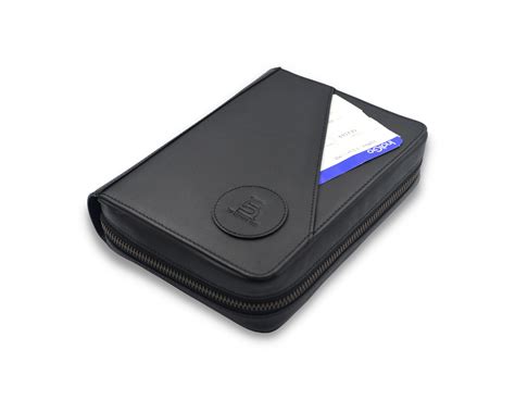 Nomad Passport Organiser - Black (Full Leather) – The Leather Chef
