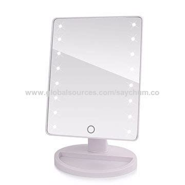 China 360 Degrees Rotation Touch Screen Makeup Mirror Cosmetic Folding ...