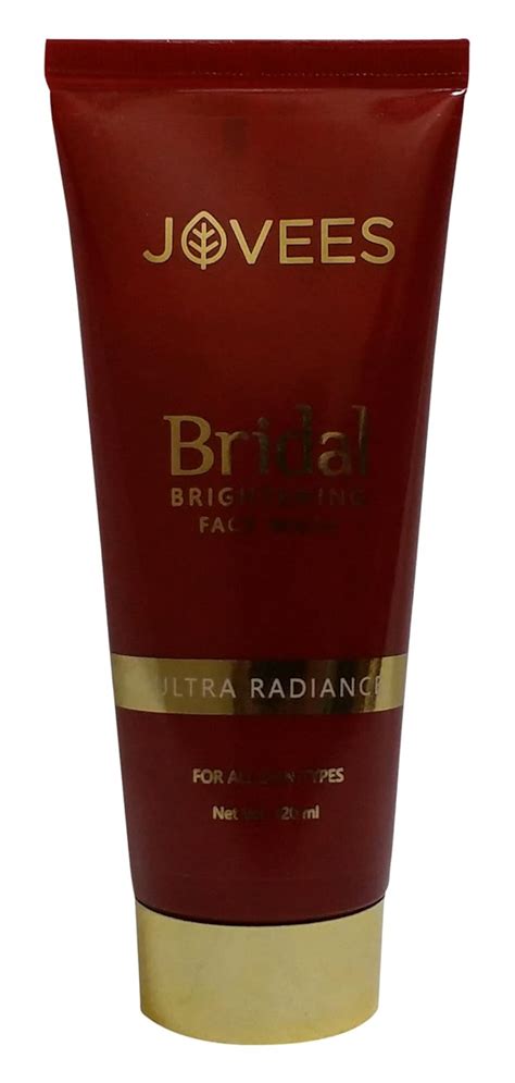 Jovees Bridal Brightening Face Wash - Ultra Radiance, 120ml Tube ...