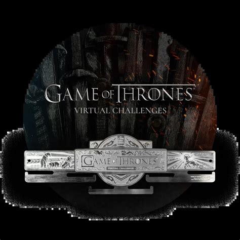 GAME OF THRONES Medal Hanger | The Conqueror Virtual Challenges