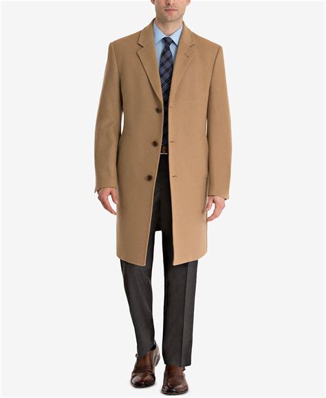 Lauren Ralph Lauren Men's Luther Cashmere-Blend Overcoat | macys.com ...