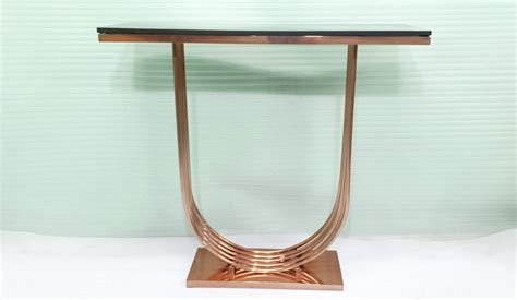 Console Table | Rose Gold – PC HOME DECOR