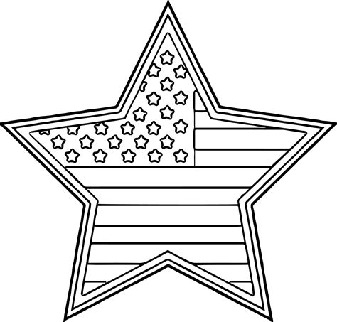 Printable Stars For American Flag