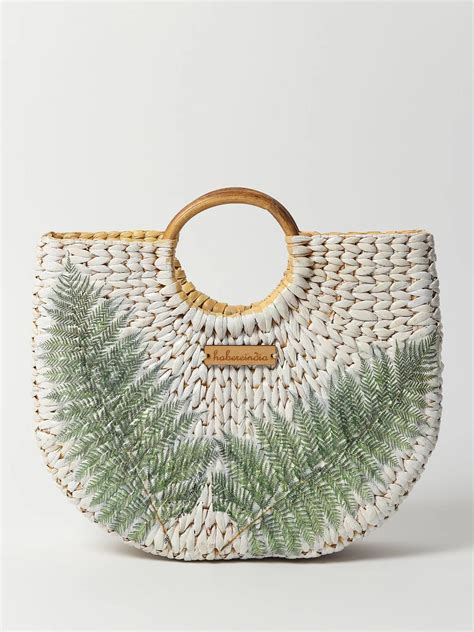 Buy Seagrass Moon Tote Bag & Dry Grass Beach Bag Online – Habere India
