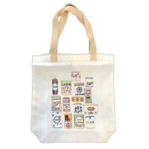 トートバッグ おしゃれ バッグ エコバッグ カンズメ イラスト osh-bag4 送料無料 | ママダカラ