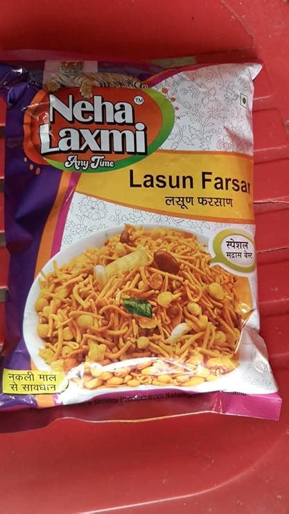 Neha Laxmi Lasun Farsan 200gm (Pack of 8) : Amazon.in: Grocery ...