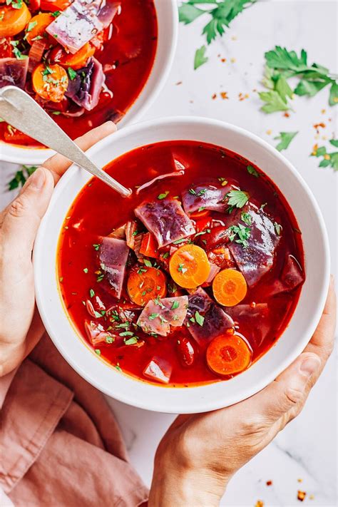 Red Cabbage Soup (Perfect For Detox) | The Awesome Green