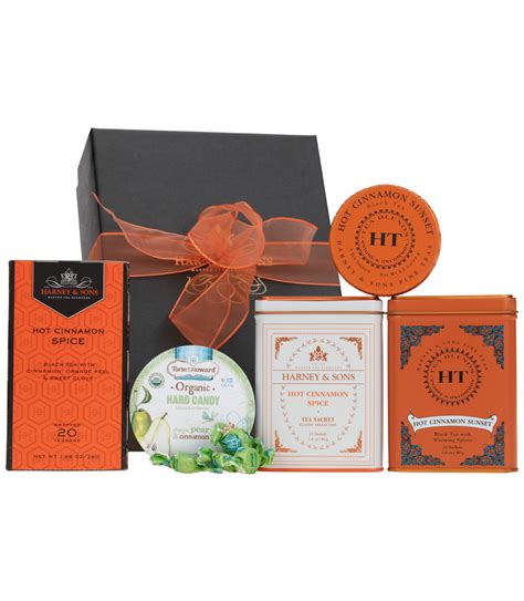Hot Cinnamon Spice Tea Gift Set - Harney & Sons Fine Teas