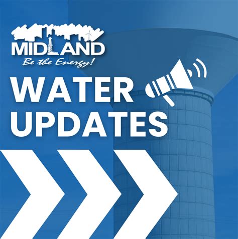 News Flash • How to keep up with City of Midland water testi