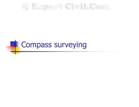 Compass surveying Notes - Compass surveying Prismatic compass Arbitrary ...