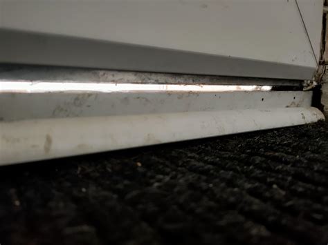 How to create seal under upvc Door : r/DIYUK