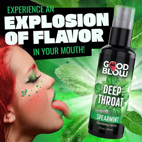 Good Blow Deep Throat Numbing Spray Display - Awgasm.co.za
