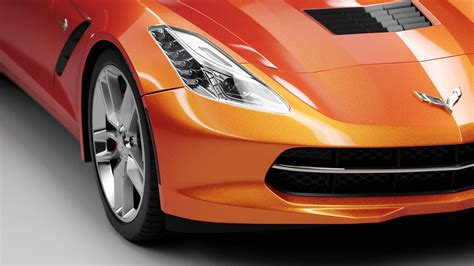 Download 2560x1440 Car Orange Chevrolet Corvette Wallpaper | Wallpapers.com