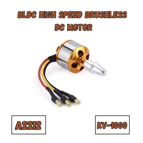 Buy A2212 High Speed Brushless DC Motor BLDC | Makerbazar