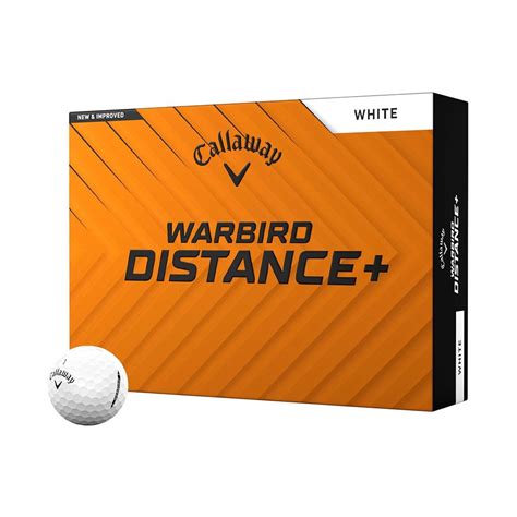 Callaway Warbird Distance+ Golf Balls White – Long Distance Performance ...