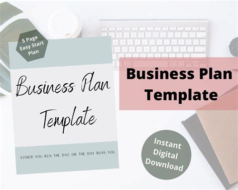 Business Plan Template Free PDF Printable 的图像结果