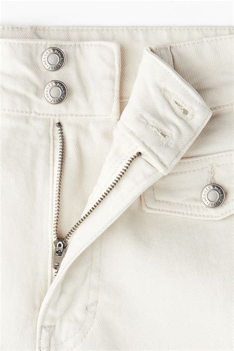 Flared High Jeans - White - Ladies | H&M IN