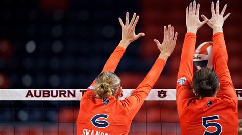 No. 24 Auburn Volleyball hosts No. 3 Florida to open SEC play - Auburn ...