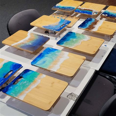 Marbled Resin Serving Board Workshop, The 567 Center for Renewal, Macon ...