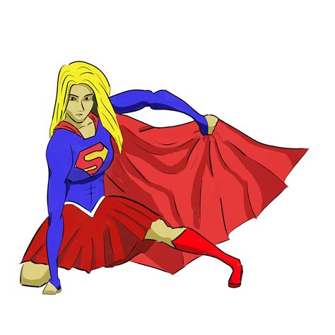 [Fan Art] supergirl by me : r/Supergirl