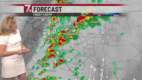 Severe Weather Update – 4 p.m. Friday – WSPA 7NEWS