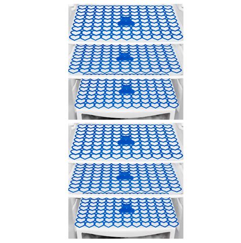 Buy KANUSHI Industries® PVC Fridge Multi Purpose Mats/Fridge Mats Set ...