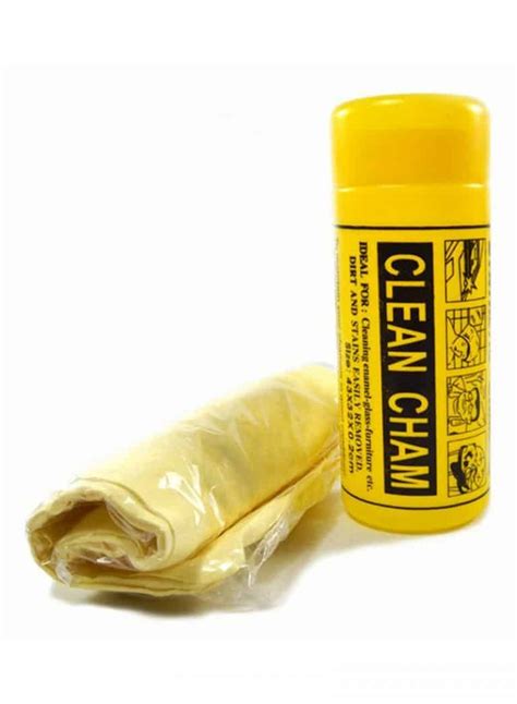 Synthetic Chamois Clean Cham Cleaning Cloth For Cars And Home In ...