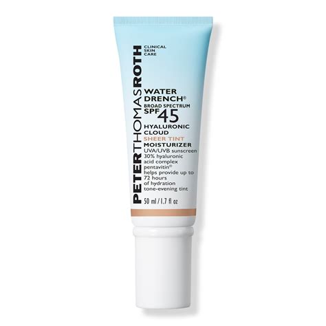 Peter Thomas Roth - Sheer Tint Water Drench Hyaluronic Cloud ...