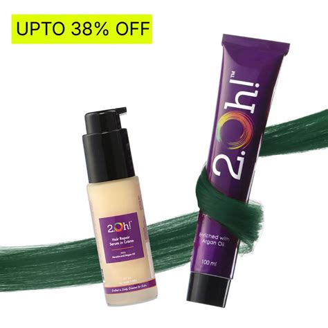 Buy 2.Oh! Emerald Green Semi Permanent Hair Color 100 ml