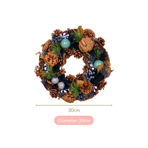 Whispers Of Winter Sustainable Wall Decor Wreath Online - Premium Wall ...