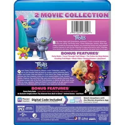 SDS Trolls/Trolls World Tour 2-Movie Collection (Blu-ray India | Ubuy