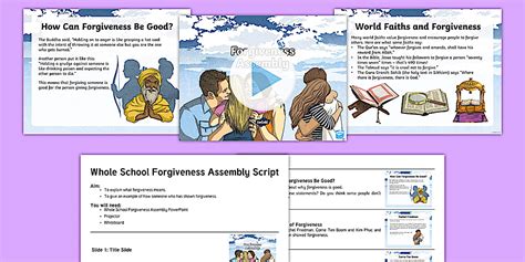 KS2 Whole School Forgiveness Assembly Pack