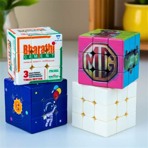 Custom UV Printed Cube – Personalised Gift - Cubelelo