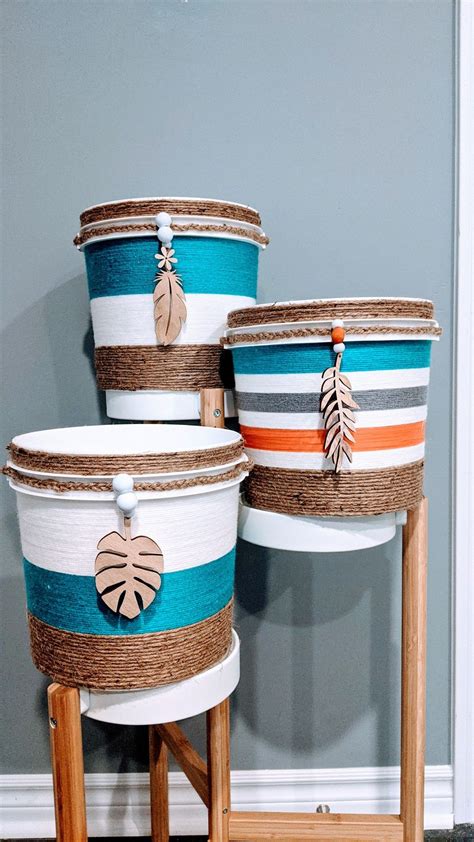 Upcycled Jute Rope Pots: Creative DIY Planters