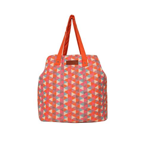 ASTRID Multi-Compartment Cotton Hand Held Bag : Amazon.in: Bags ...