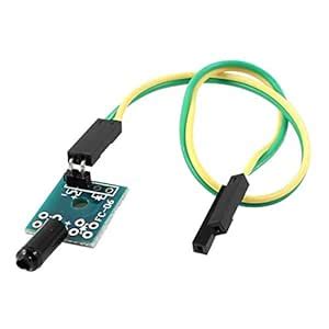 Aexit DC (Control electrical) 3.3-5V Yellow Green 20cm Length 2 Wire ...