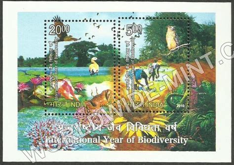 2010 International Year of Biodiversity Miniature Sheet – Worldwidemint