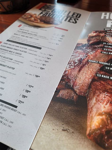 Menu at Smokey Bones Peachtree City BBQ, Peachtree City