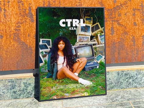 Ctrl 'SZA' Album Cover Poster Perfect Gift for Music - Etsy