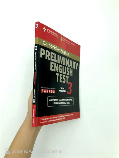 Cambridge Preliminary English Test 3 Student's Book With Answers FAHASA ...