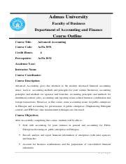 Image result for Advanced Functions Course Outline