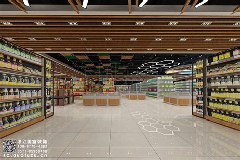 合肥超市装修效果图_超市装修设计风格图片-超市装修-卓创建筑装饰