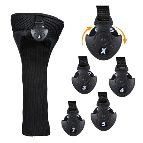 Buy Golf Club Head Covers for Fairway Woods Driver Hybrids,Long Neck ...