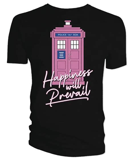 SEP247123 - DOCTOR WHO HAPPINESS WILL PREVAIL PINK TARDIS TS XXXXL - Previews World